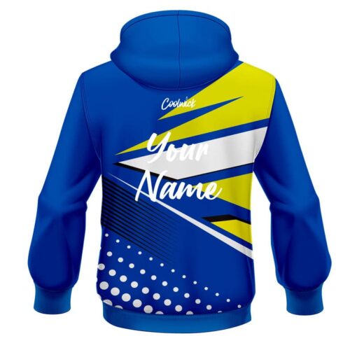 CoolWick Elite DG Blue Yellow Hoodie - Image 2