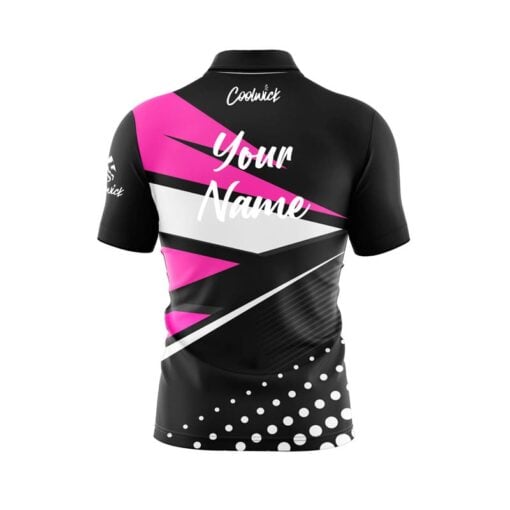 CoolWick Elite DG Pink Sash Zip Jersey - Image 2