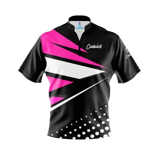 CoolWick Elite DG Pink Sash Zip Jersey