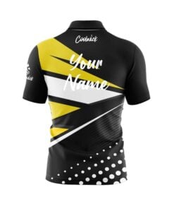 Alternative view of CoolWick Elite DG Yellow Sash Zip Jersey