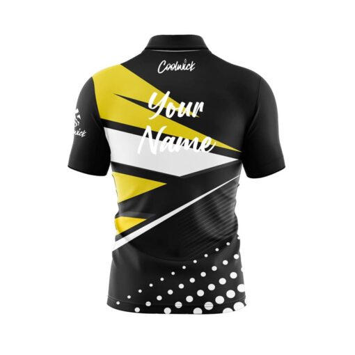 CoolWick Elite DG Yellow Sash Zip Jersey - Image 2