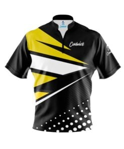 CoolWick Elite DG Yellow Sash Zip Jersey