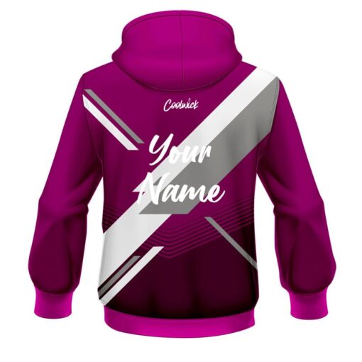CoolWick Elite SC Magenta Hoodie - Image 2