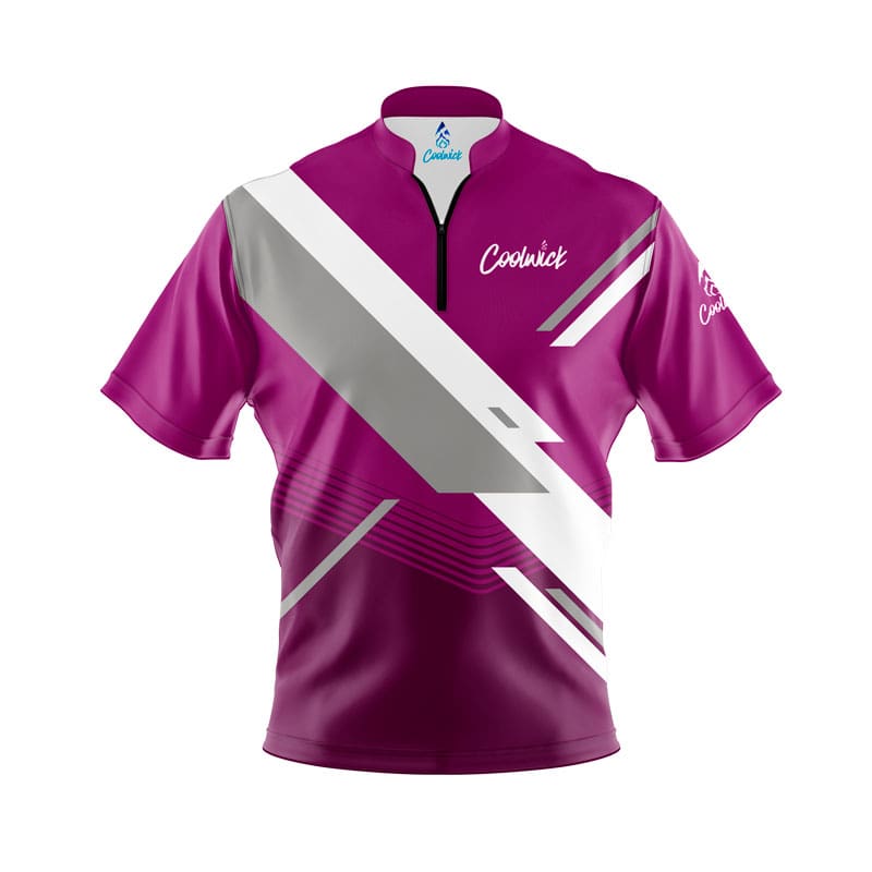 CoolWick Elite SC Magenta Sash Zip Jersey