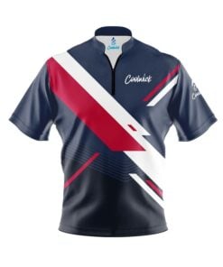 CoolWick Elite SC Navy Sash Zip Jersey