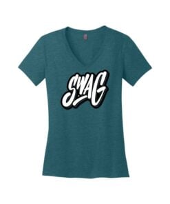 Coolwick SWAG Women's Bowling V-Neck T-Shirt