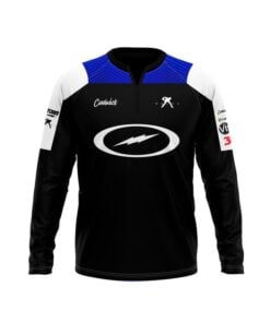 Storm Team Belmo Winner Blue CoolWick Long Sleeve Bowling Jersey