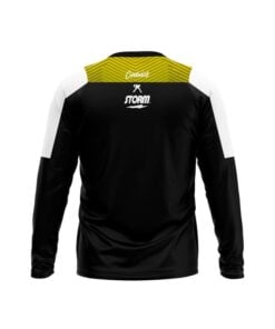 Alternative view of Storm Team Belmo Yellow CoolWick Long Sleeve Bowling Jersey