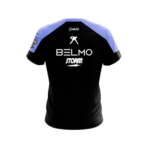 Storm Belmo The Get Back Purple CoolWick Bowling Jersey - Image 2