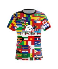 Ebonite Jakob Butturff All Over the World CoolWick Bowling Jersey