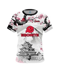 Ebonite Jakob Butturff Japanese Temple CoolWick Bowling Jersey