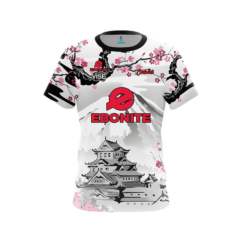 Ebonite Jakob Butturff Japanese Temple CoolWick Bowling Jersey