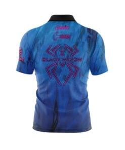 Alternative view of Hammer Black Widow Mania Fast Track CoolWick Bowling Jersey