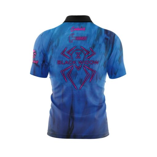 Hammer Black Widow Mania Fast Track CoolWick Bowling Jersey - Image 2