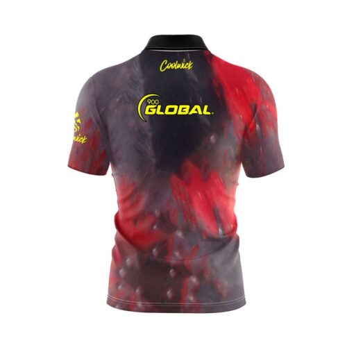 900 Global Zen 25 Fast Track CoolWick Bowling Jersey - Image 2