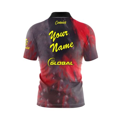 900 Global Zen 25 Fast Track CoolWick Bowling Jersey - Image 3