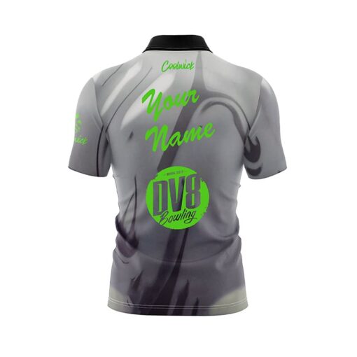 DV8 Trouble Maker Solid Fast Track CoolWick Bowling Jersey - Image 3