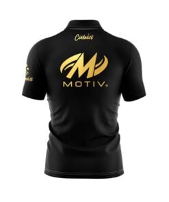 Alternative view of Motiv Black Venom Fast Track CoolWick Bowling Jersey