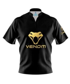 Motiv Black Venom Fast Track CoolWick Bowling Jersey