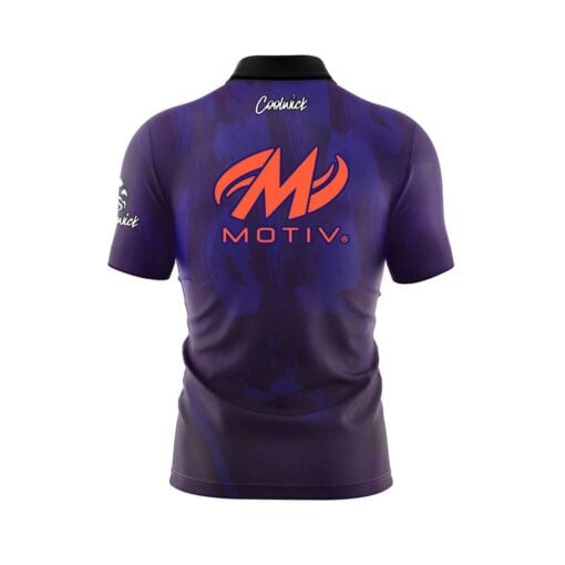 Motiv Venom Shock Fast Track CoolWick Bowling Jersey - Image 2