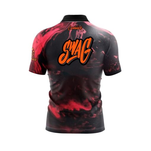SWAG Craze Solid Fast Track CoolWick Bowling Jersey - Image 2