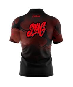 Alternative view of SWAG Dragon Sky Fast Track CoolWick Bowling Jersey