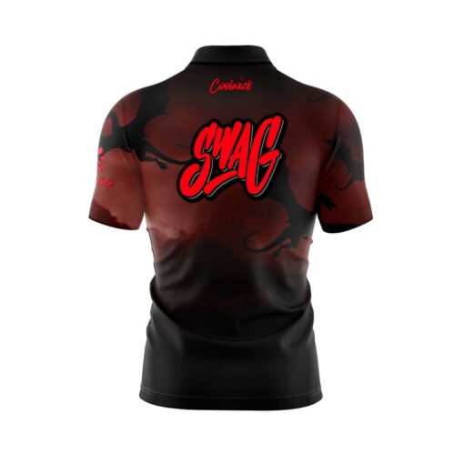 SWAG Dragon Sky Fast Track CoolWick Bowling Jersey - Image 2