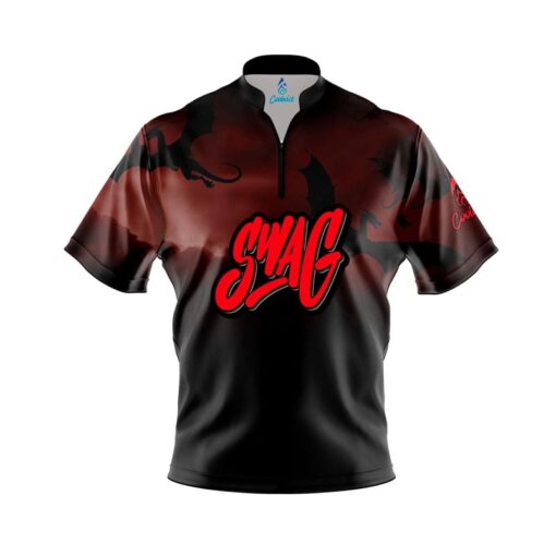 SWAG Dragon Sky Fast Track CoolWick Bowling Jersey