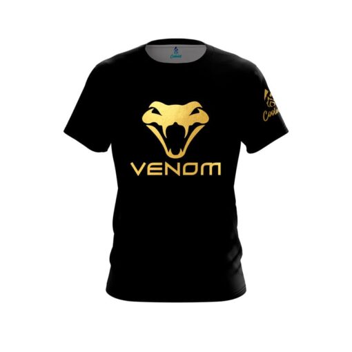 Motiv Black Venom CoolWick Bowling Jersey