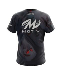 Alternative view of Motiv Jackal Onyx Coolwick Bowling Jersey