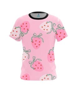 Lovey Dovey Strawberries CoolWick Bowling Jersey