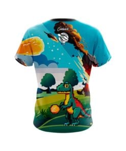 Alternative view of REX TREX Thunderballs CoolWick Bowling Jersey