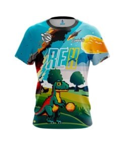 REX TREX Thunderballs CoolWick Bowling Jersey
