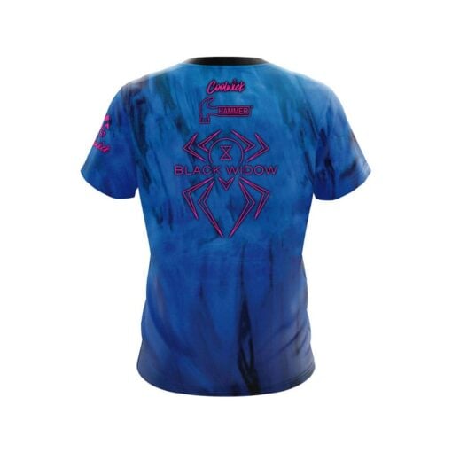Hammer Black Widow Mania CoolWick Bowling Jersey - Image 2