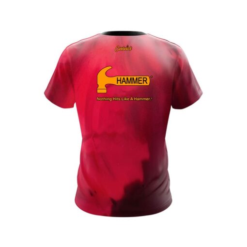 Hammer 3-D Offset Assault CoolWick Bowling Jersey - Image 2