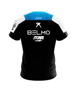 Alternative view of Storm Team Belmo Columbia Blue CoolWick Bowling Jersey