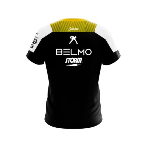 Storm Team Belmo Yellow CoolWick Bowling Jersey - Image 2