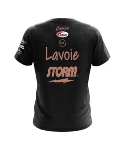 Alternative view of Storm Francois Lavoie Black Mocha Skyline CoolWick Bowling Jersey