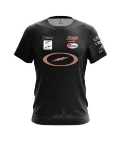 Storm Francois Lavoie Black Mocha Skyline CoolWick Bowling Jersey