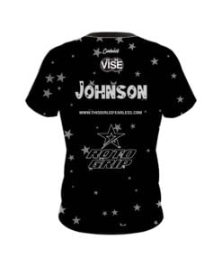 Alternative view of Stefanie Johnson Roto Grip Black Stars CoolWick Bowling Jersey