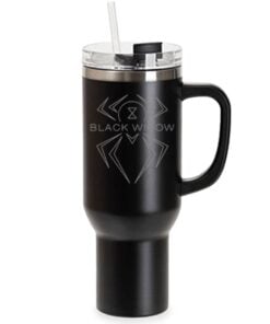 Hammer Black Widow 40 oz. Bowling Tumbler with Handle