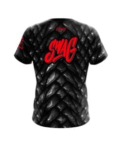 Alternative view of SWAG Dragon Scales CoolWick Bowling Jersey
