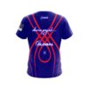 Daria Pajak Blue Web CoolWick Bowling Jersey - Image 2