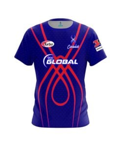 Daria Pajak Blue Web CoolWick Bowling Jersey