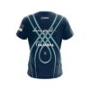 Daria Pajak Navy Teal Web CoolWick Bowling Jersey - Image 2