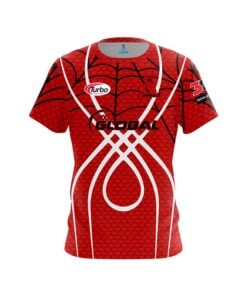 Daria Pajak Red Web CoolWick Bowling Jersey