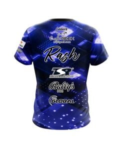 Alternative view of 900 Global Sean Rash Blue Technology CoolWick Bowling Jersey