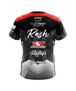 Alternative view of 900 Global Sean Rash Gradient Triangle CoolWick Bowling Jersey