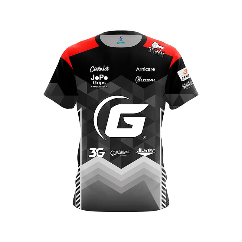 900 Global Sean Rash Gradient Triangle CoolWick Bowling Jersey