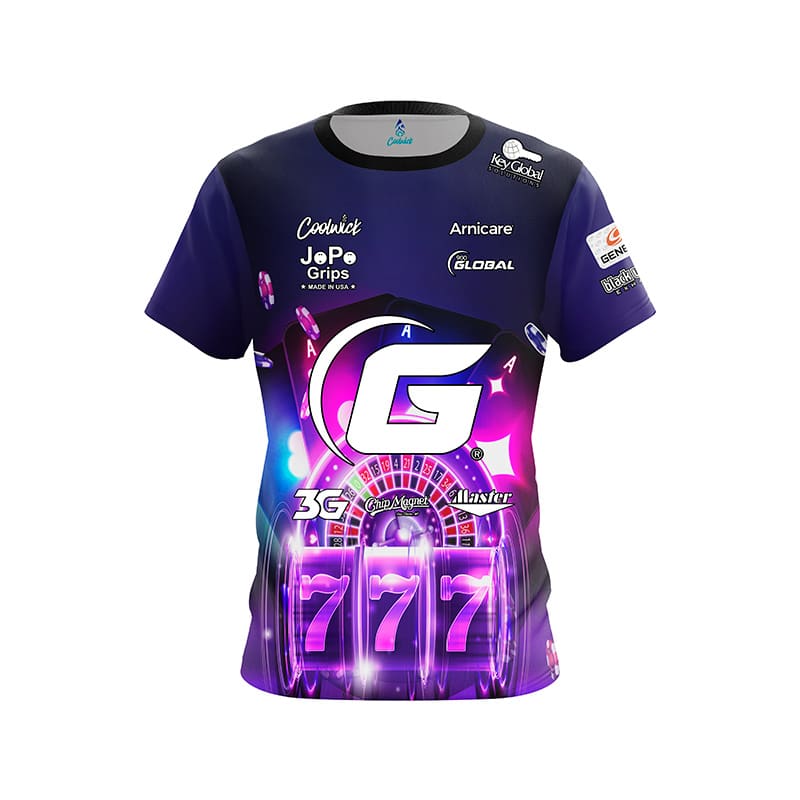 900 Global Sean Rash Lucky Vegas Neon CoolWick Bowling Jersey